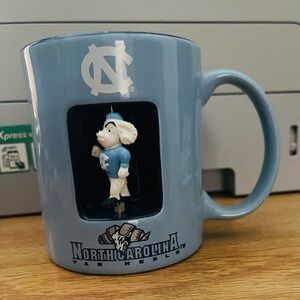 Vintage Unique North Carolina Tar Heels Coffee Mug